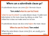 Clauses - Years  5 and 6 Teaching Resources (slide 8/18)